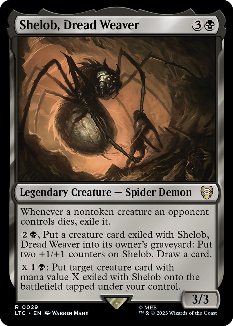 Shelob, Dread Weaver [The Lord of the Rings: Tales of Middle-Earth Commander] | Game Grid - Logan