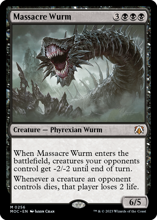 Massacre Wurm [March of the Machine Commander] | Game Grid - Logan