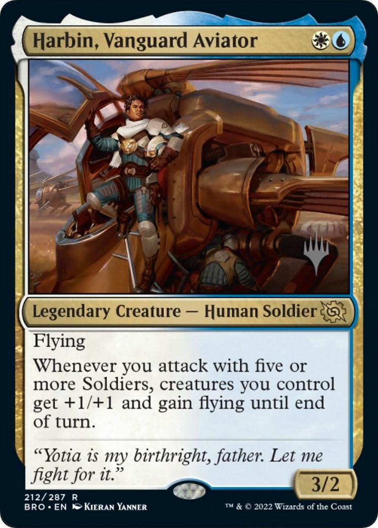 Harbin, Vanguard Aviator (Promo Pack) [The Brothers' War Promos] | Game Grid - Logan