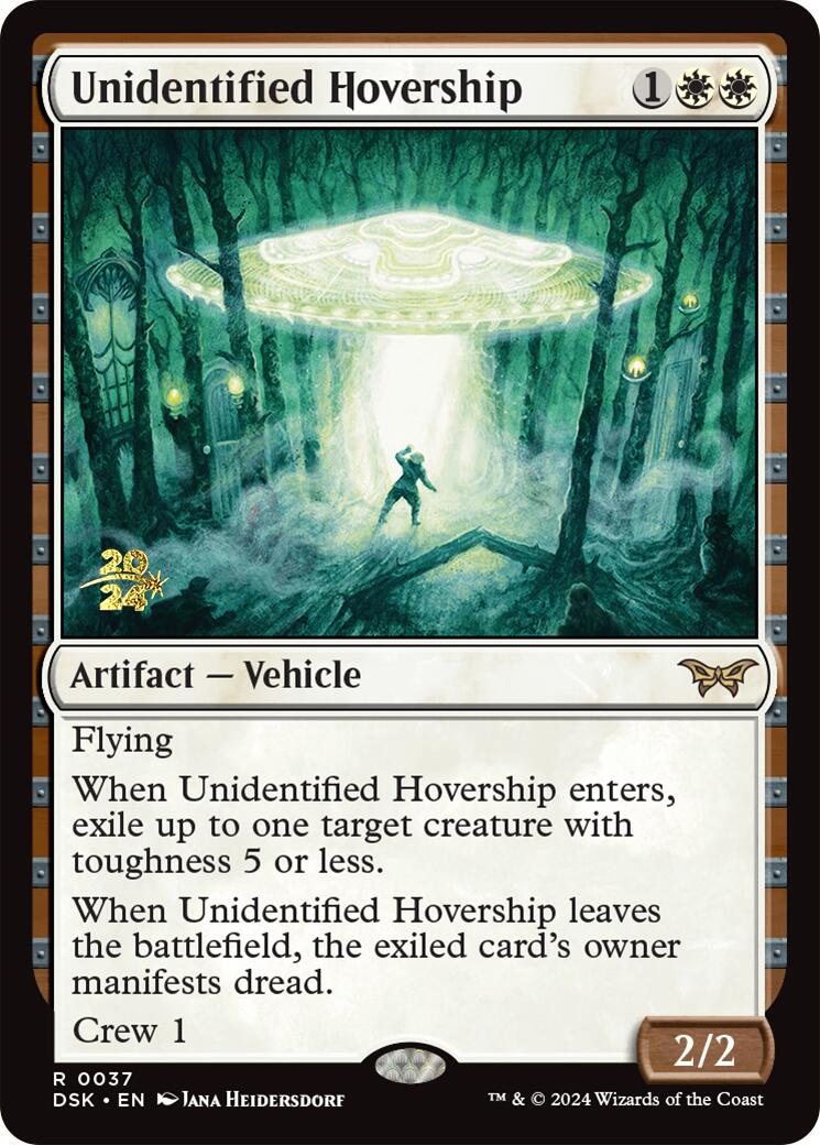 Unidentified Hovership [Duskmourn: House of Horror Prerelease Promos] | Game Grid - Logan