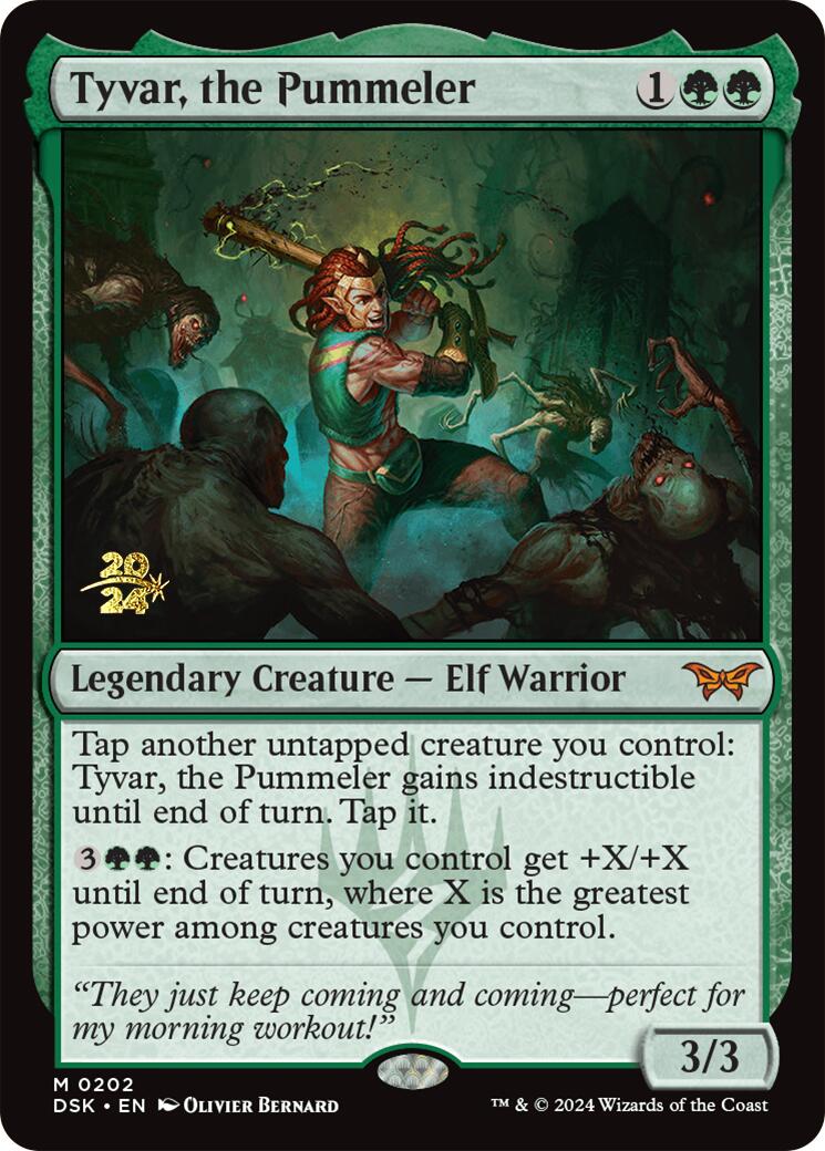 Tyvar, the Pummeler [Duskmourn: House of Horror Prerelease Promos] | Game Grid - Logan