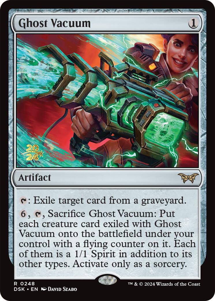 Ghost Vacuum [Duskmourn: House of Horror Prerelease Promos] | Game Grid - Logan