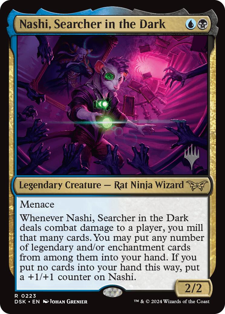 Nashi, Searcher in the Dark [Duskmourn: House of Horror Promos] | Game Grid - Logan