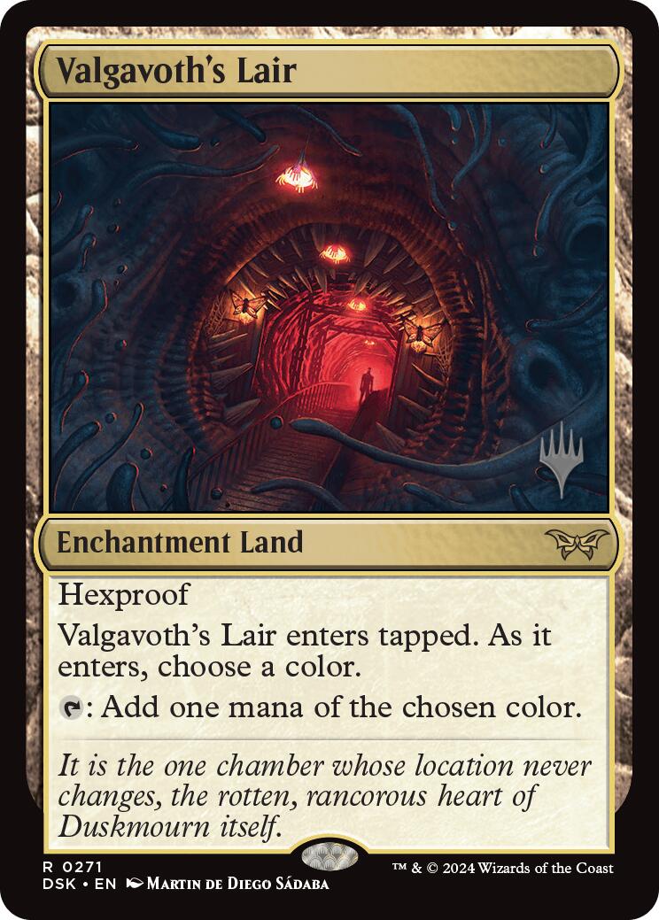 Valgavoth's Lair [Duskmourn: House of Horror Promos] | Game Grid - Logan