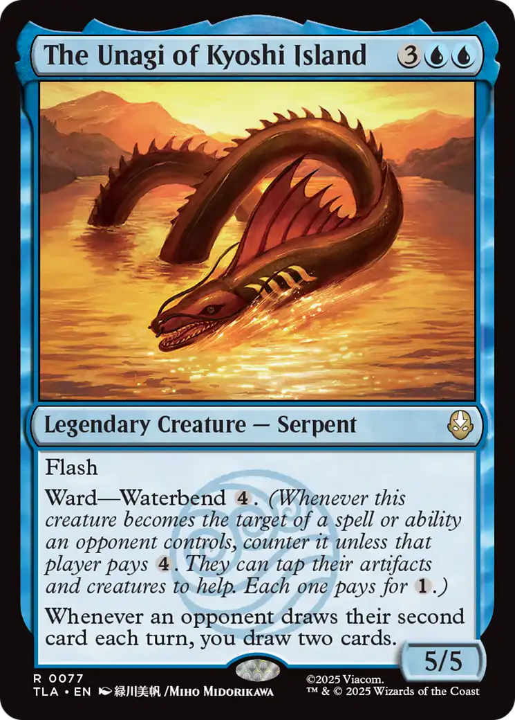 The Unagi of Kyoshi Island [Avatar: The Last Airbender] | Game Grid - Logan