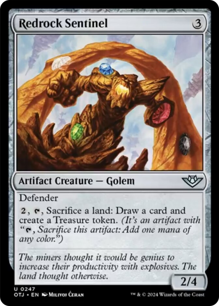 Redrock Sentinel [Outlaws of Thunder Junction] | Game Grid - Logan