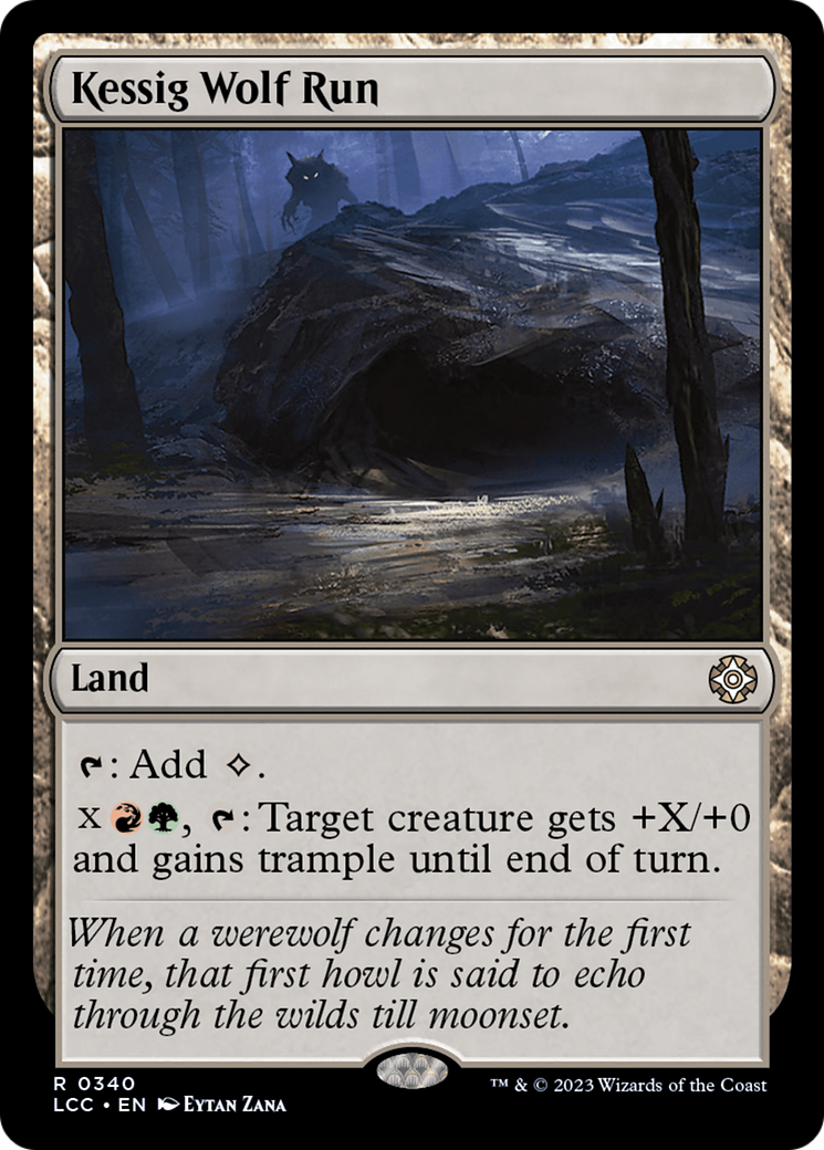 Kessig Wolf Run [The Lost Caverns of Ixalan Commander] | Game Grid - Logan