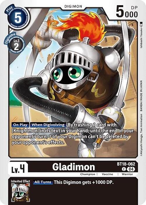 Gladimon [BT18-062] [Release Special Booster Ver.2.0] | Game Grid - Logan