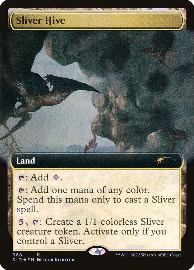 Sliver Hive (Extended Art) [Secret Lair Drop Promos] | Game Grid - Logan