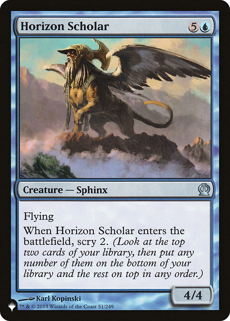 Horizon Scholar [The List] | Game Grid - Logan