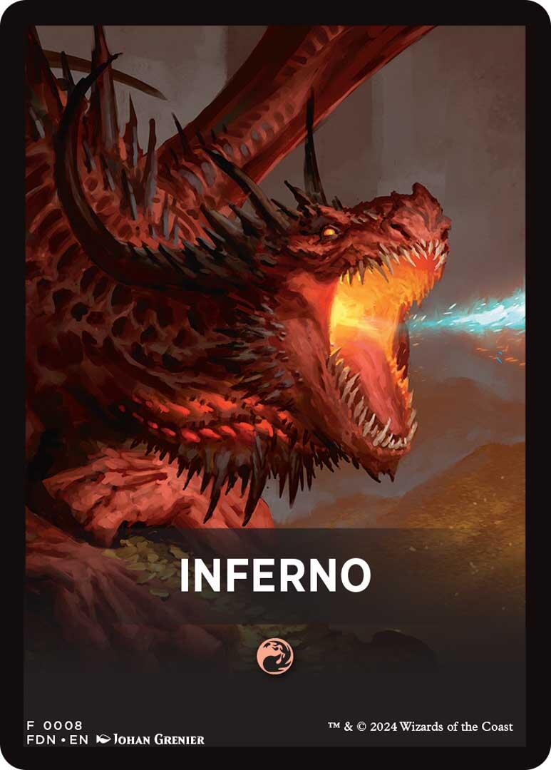 Inferno Theme Card [Foundations Tokens] | Game Grid - Logan