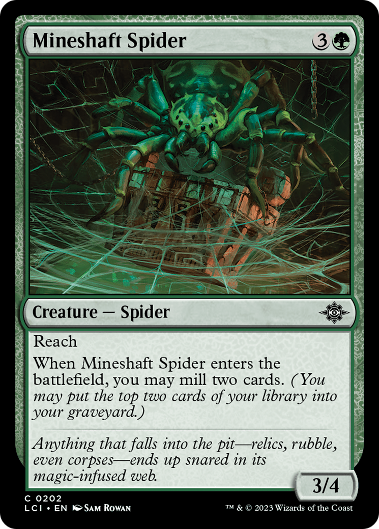 Mineshaft Spider [The Lost Caverns of Ixalan] | Game Grid - Logan