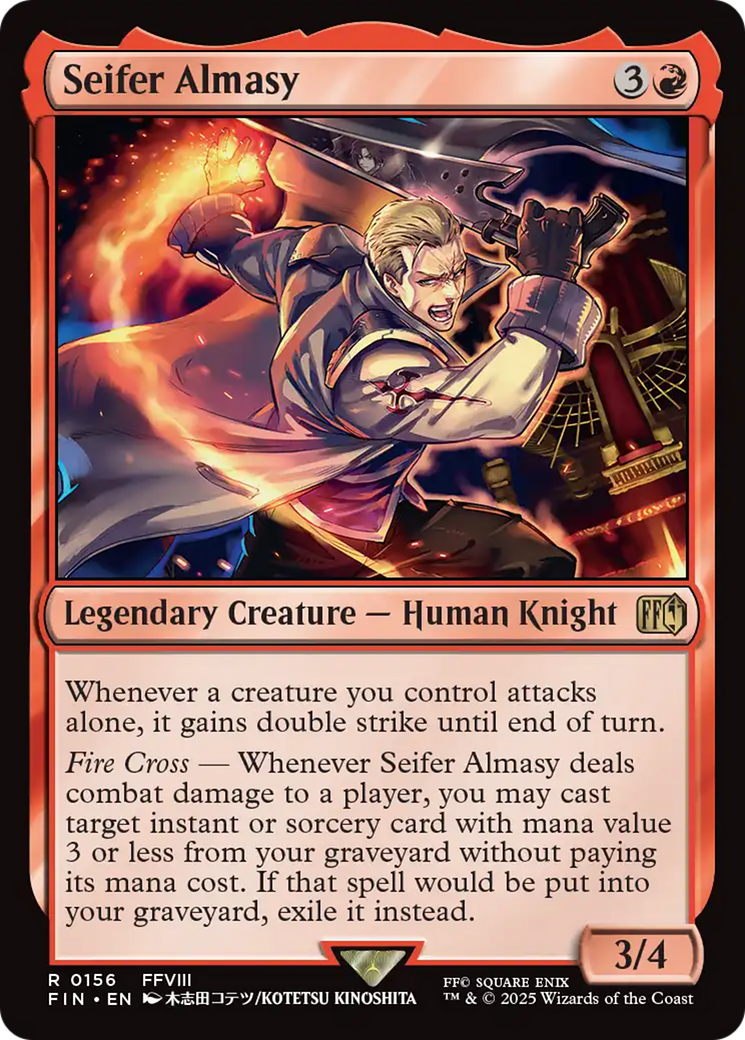 Seifer Almasy [FINAL FANTASY] | Game Grid - Logan