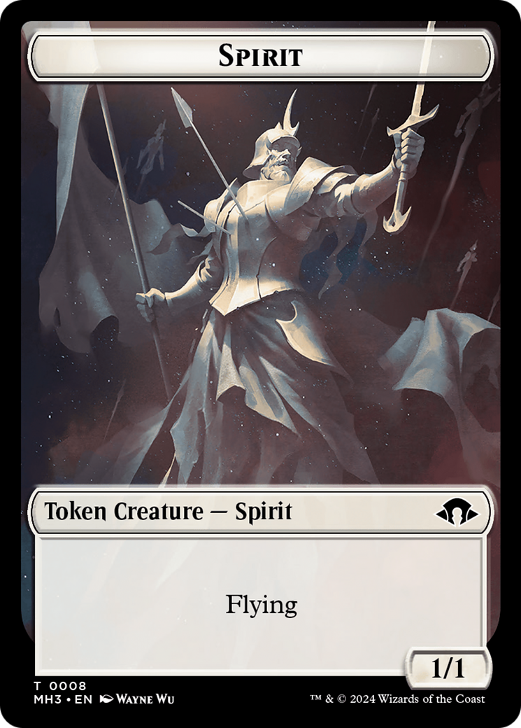 Eldrazi Spawn // Spirit (0008) Double-Sided Token [Modern Horizons 3 Tokens] | Game Grid - Logan