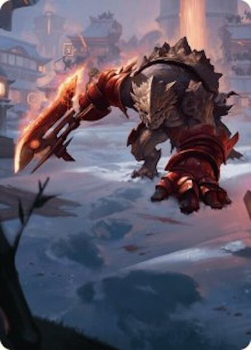 Searslicer Goblin Art Card (39/54) [Foundations Art Series] | Game Grid - Logan