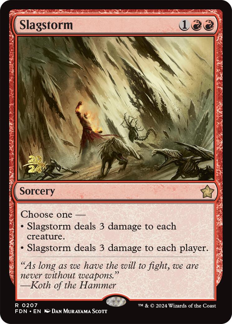 Slagstorm [Foundations Prerelease Promos] | Game Grid - Logan