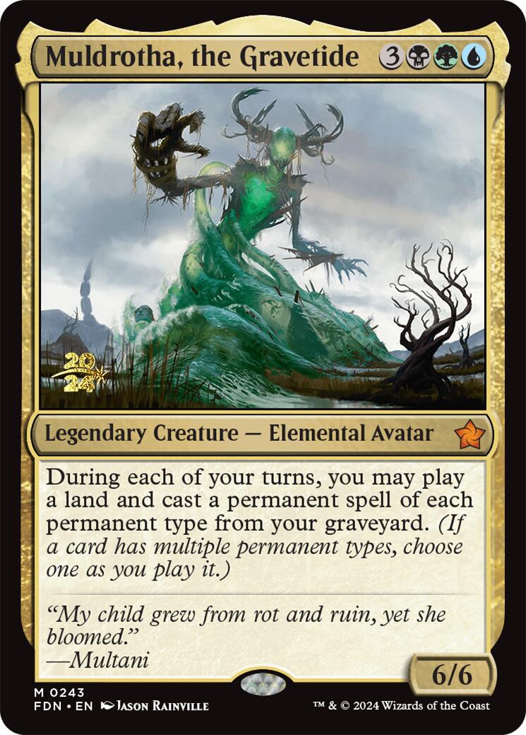 Muldrotha, the Gravetide [Foundations Prerelease Promos] | Game Grid - Logan