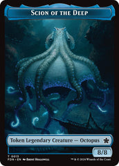 Scion of the Deep // Koma's Coil Doubled-Sided Token [Foundations Tokens] | Game Grid - Logan