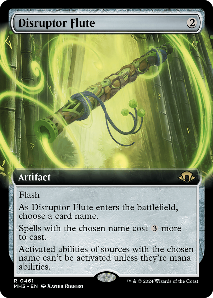 Disruptor Flute (Extended Art) [Modern Horizons 3] | Game Grid - Logan