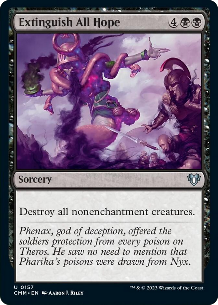 Extinguish All Hope [Commander Masters] | Game Grid - Logan