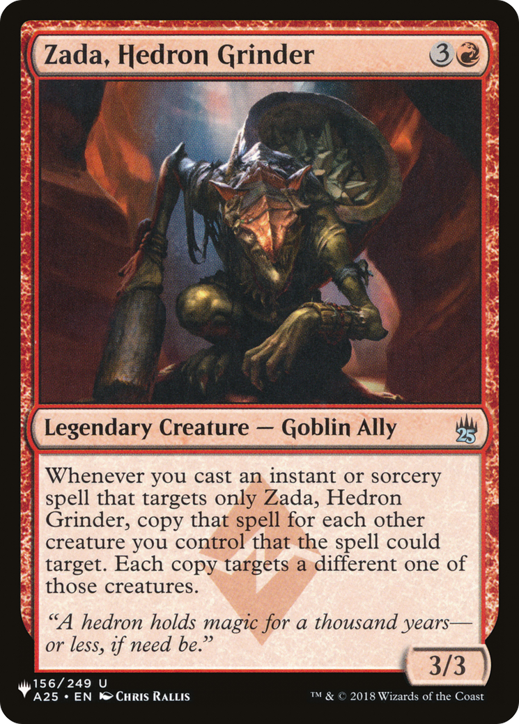 Zada, Hedron Grinder [The List Reprints] | Game Grid - Logan