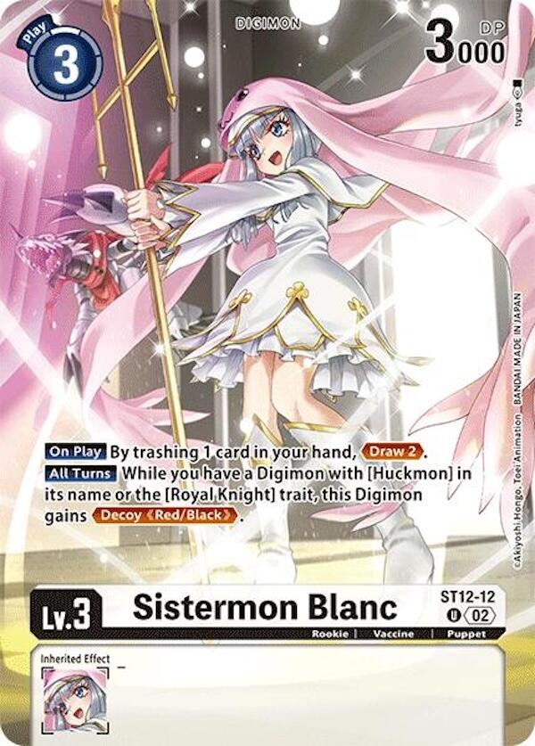 Sistermon Blanc [ST12-12] (Alternate Art) [Special Limited Set] | Game Grid - Logan