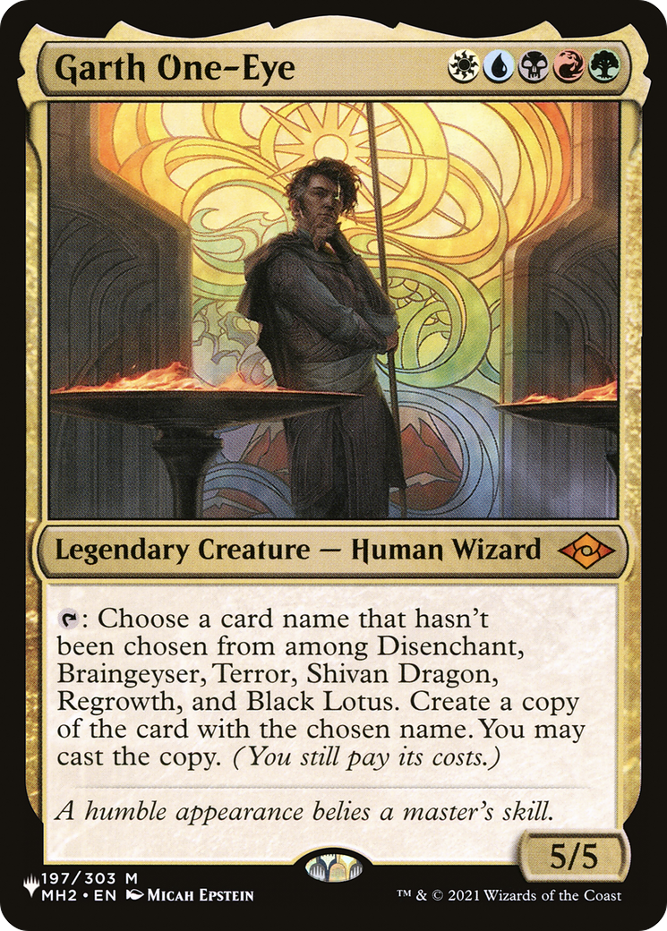 Garth One-Eye [The List] | Game Grid - Logan