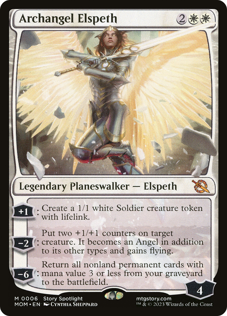 Archangel Elspeth [March of the Machine] | Game Grid - Logan