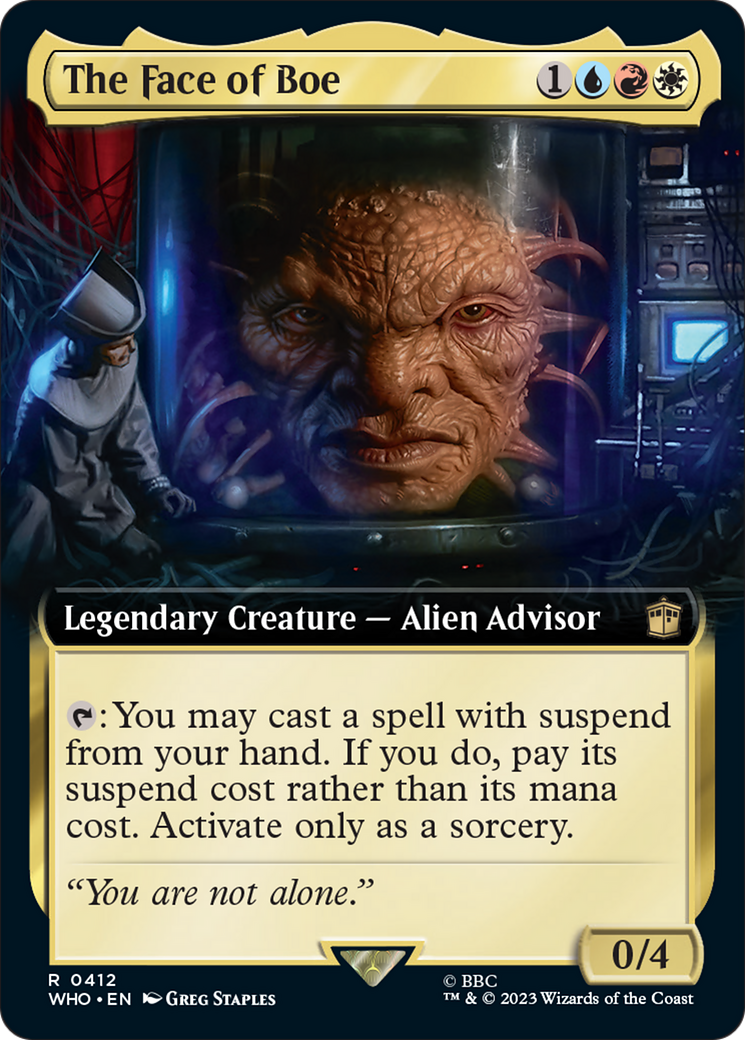 The Face of Boe (Extended Art) [Doctor Who] | Game Grid - Logan