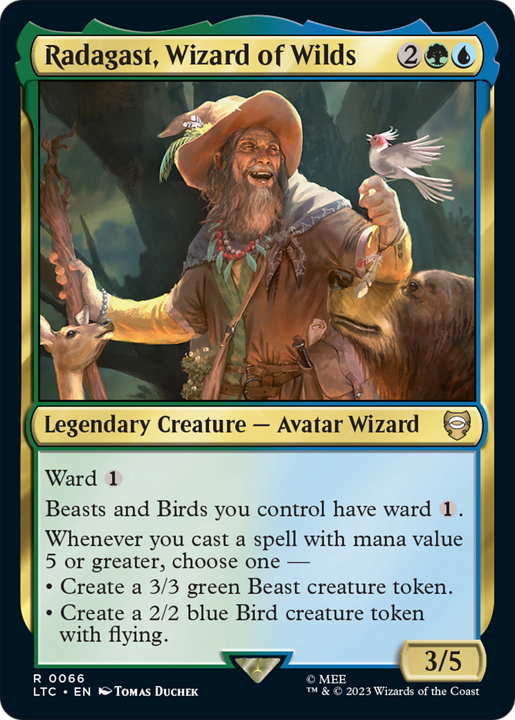 Radagast, Wizard of Wilds [The Lord of the Rings: Tales of Middle-Earth Commander] | Game Grid - Logan