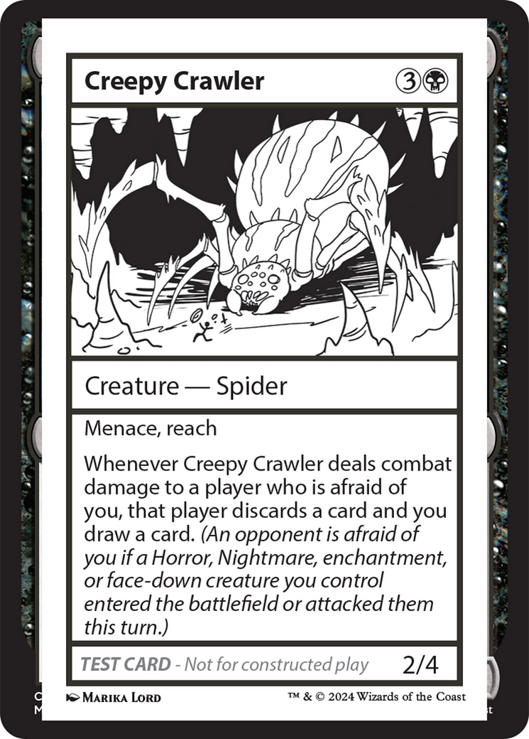 Creepy Crawler [Mystery Booster 2 Playtest Cards] | Game Grid - Logan