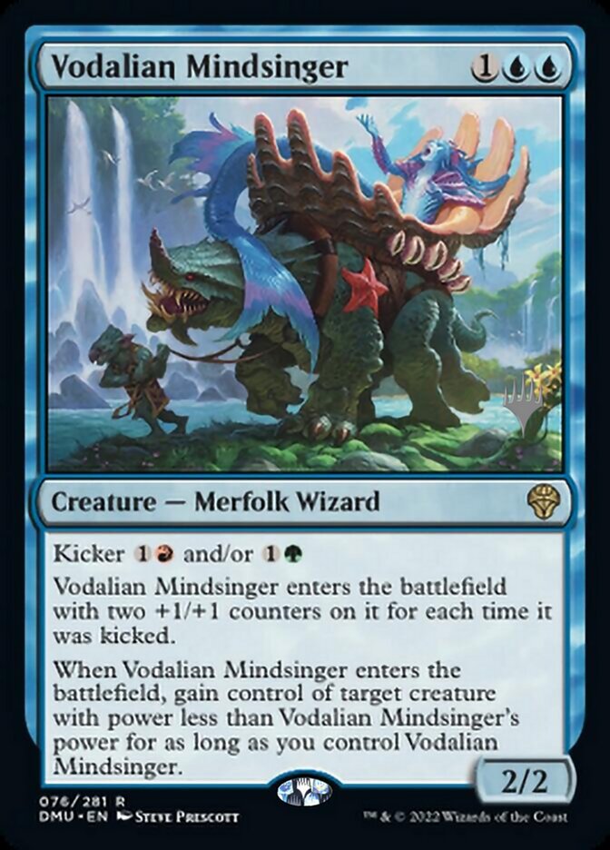 Vodalian Mindsinger (Promo Pack) [Dominaria United Promos] | Game Grid - Logan