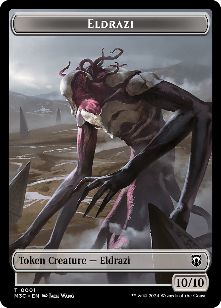 Eldrazi // Spirit Double-Sided Token [Modern Horizons 3 Commander Tokens] | Game Grid - Logan