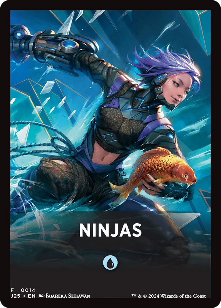 Ninjas Theme Card [Foundations Jumpstart Front Cards] | Game Grid - Logan