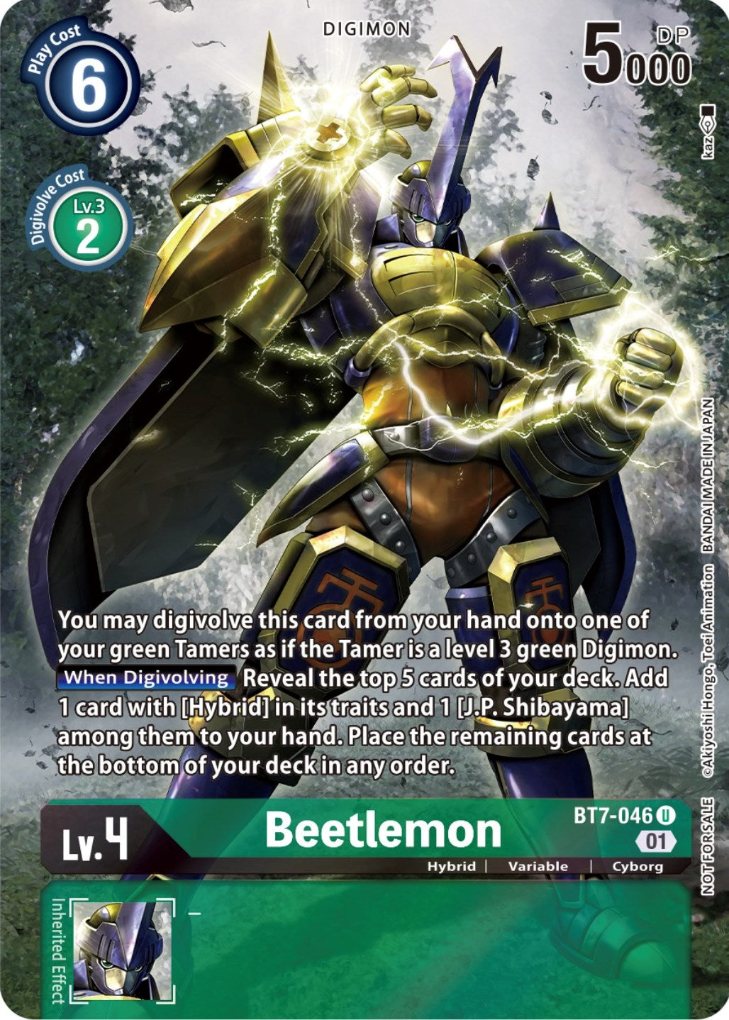 Beetlemon [BT7-046] (2nd Anniversary Frontier Card) [Next Adventure Promos] | Game Grid - Logan