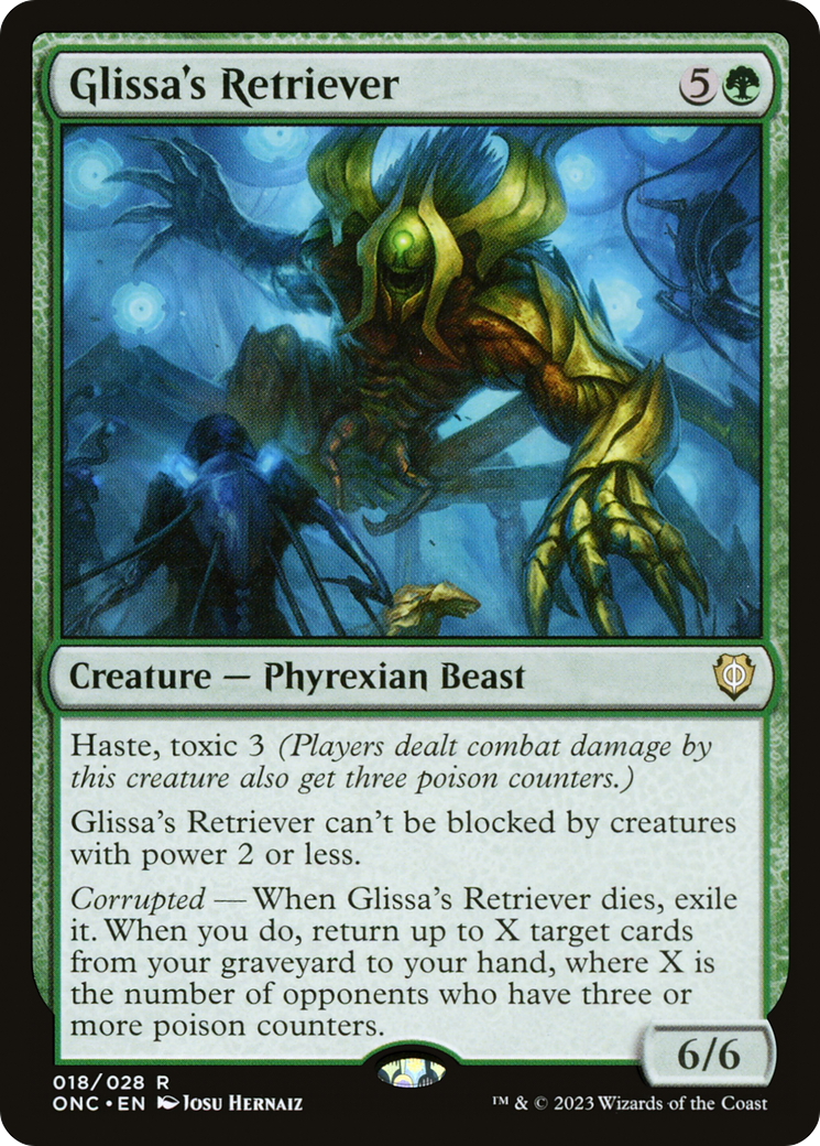 Glissa's Retriever [Phyrexia: All Will Be One Commander] | Game Grid - Logan