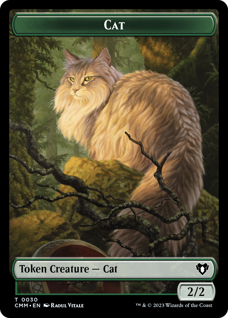 Cat Token (30) [Commander Masters Tokens] | Game Grid - Logan