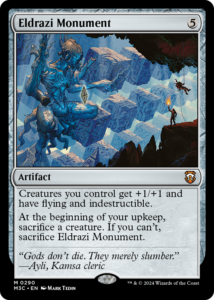 Eldrazi Monument (Ripple Foil) [Modern Horizons 3 Commander] | Game Grid - Logan