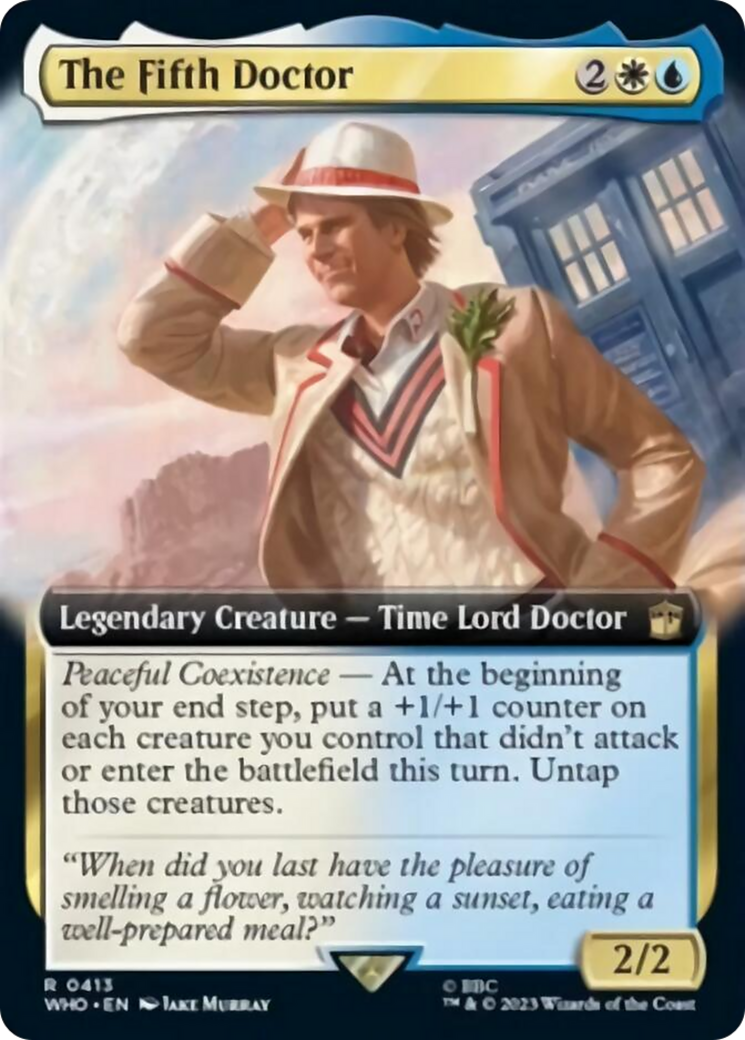 The Fifth Doctor (Extended Art) [Doctor Who] | Game Grid - Logan