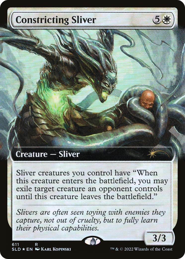 Constricting Sliver (Extended Art) [Secret Lair Drop Promos] | Game Grid - Logan