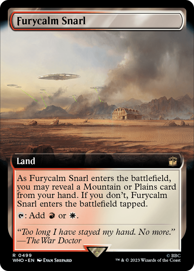 Furycalm Snarl (Extended Art) [Doctor Who] | Game Grid - Logan