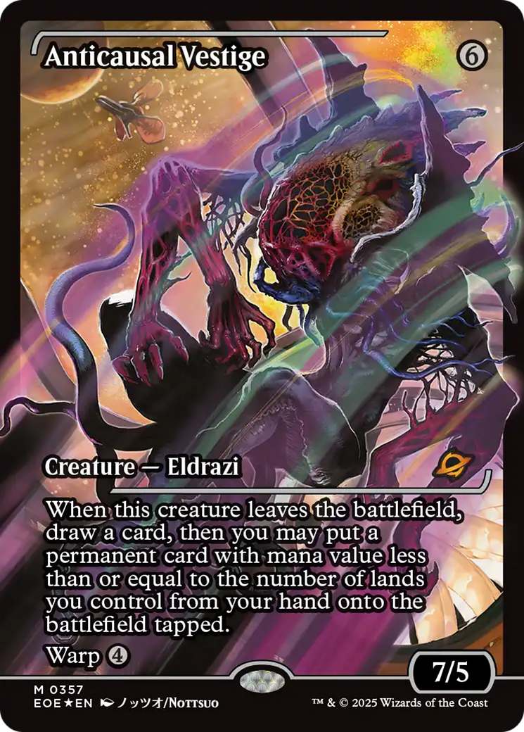 Anticausal Vestige (Showcase) [Edge of Eternities] | Game Grid - Logan