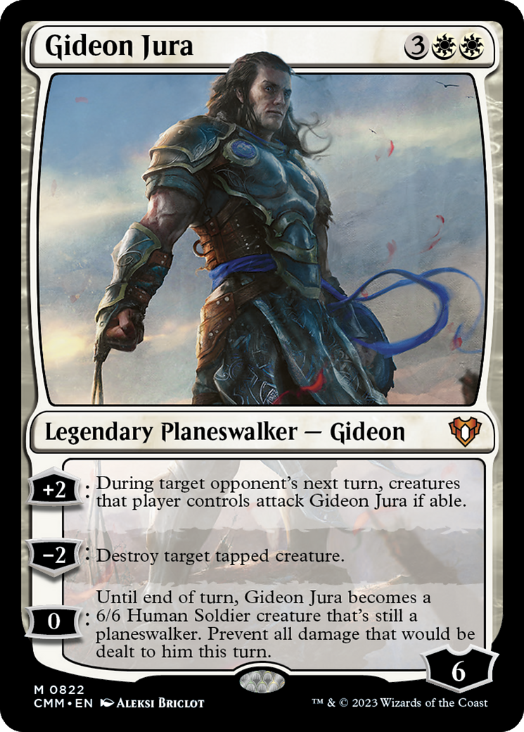 Gideon Jura [Commander Masters] | Game Grid - Logan