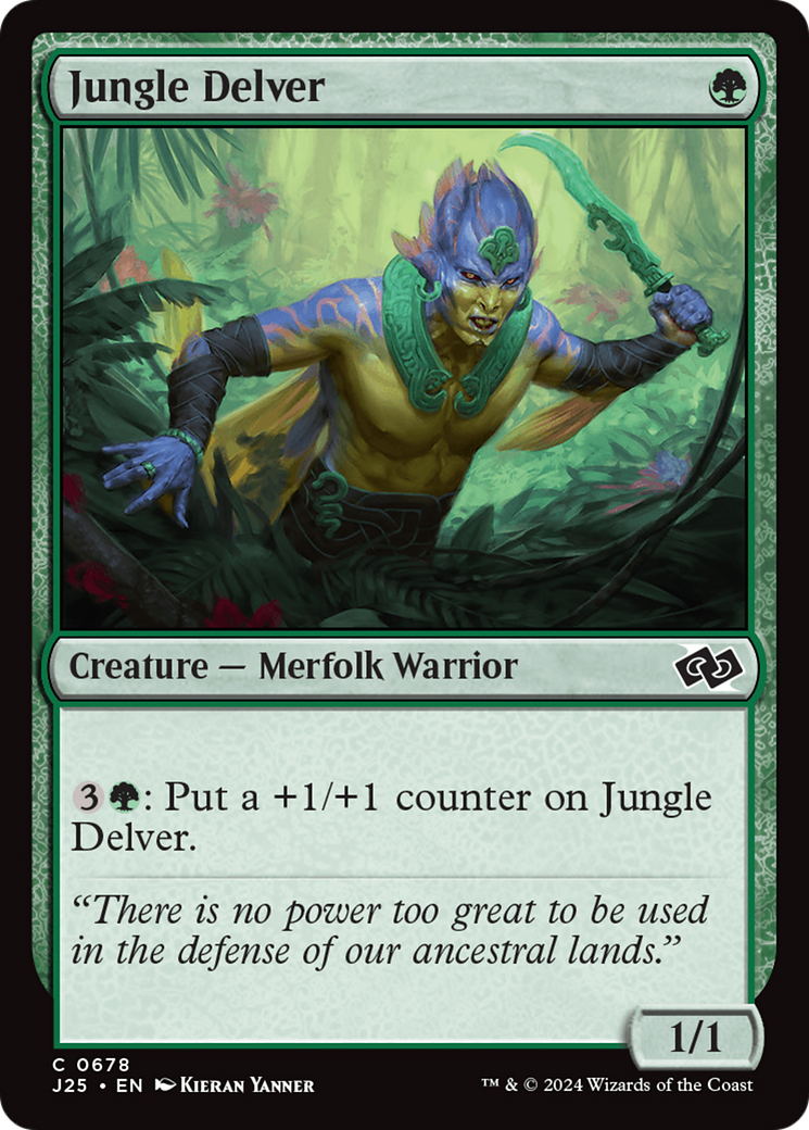 Jungle Delver [Foundations Jumpstart] | Game Grid - Logan