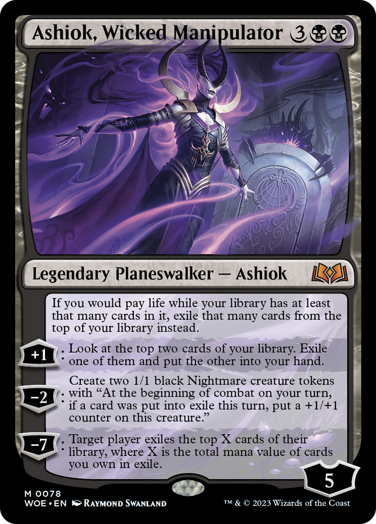 Ashiok, Wicked Manipulator [Wilds of Eldraine] | Game Grid - Logan