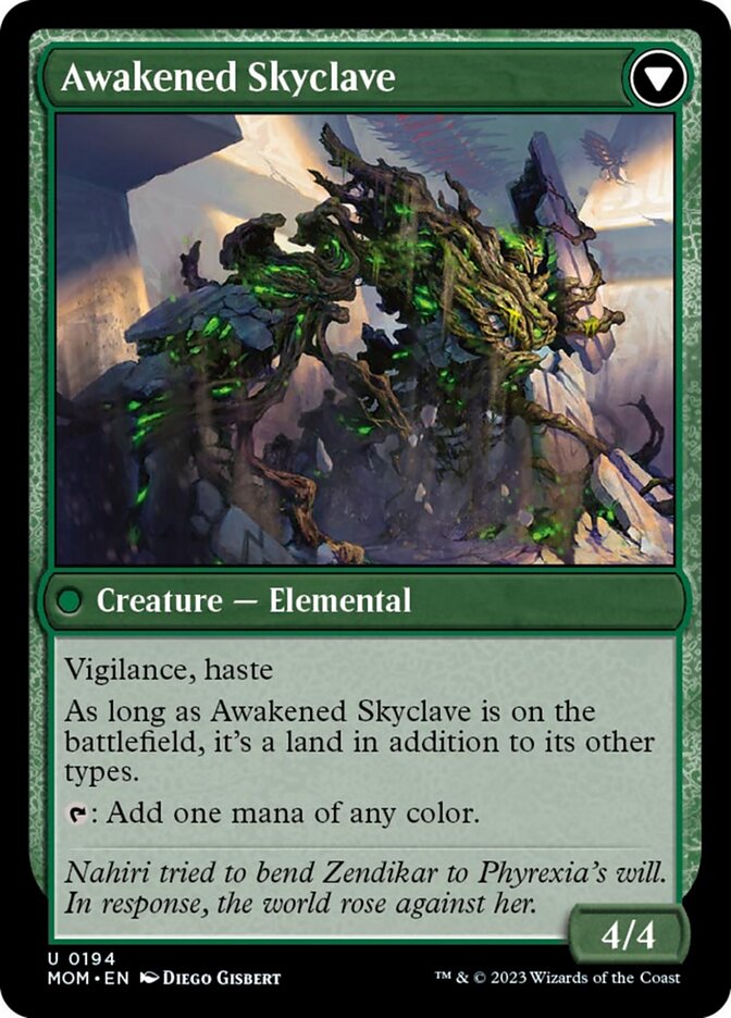 Invasion of Zendikar // Awakened Skyclave [March of the Machine] | Game Grid - Logan