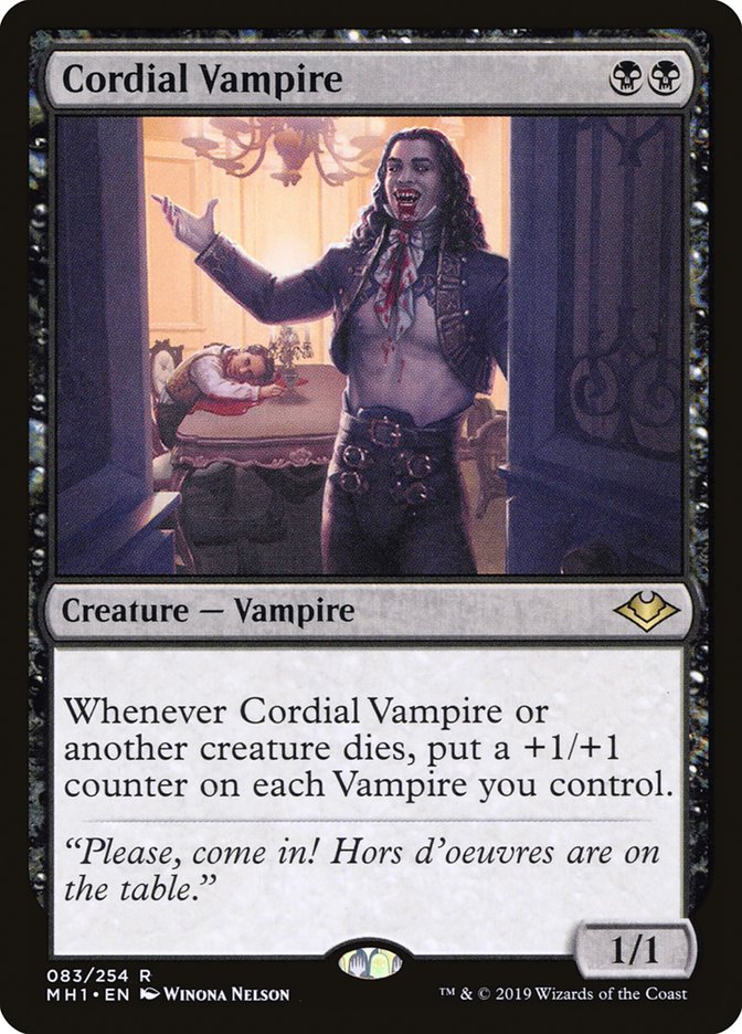 Cordial Vampire [Modern Horizons] | Game Grid - Logan
