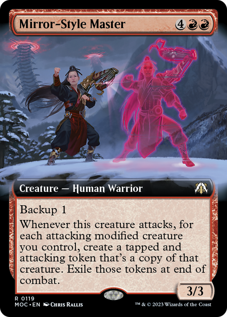 Mirror-Style Master (Extended Art) [March of the Machine Commander] | Game Grid - Logan