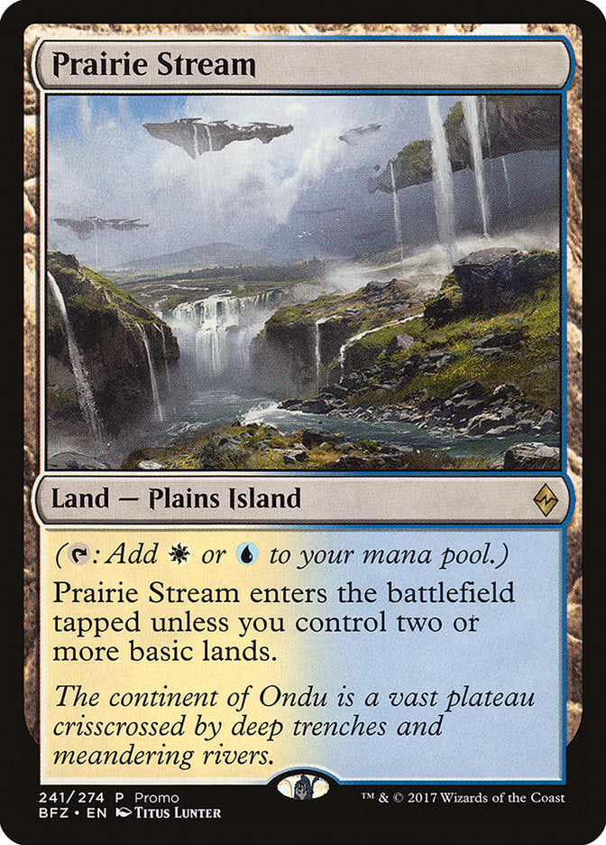 Prairie Stream (Promo) [Standard Showdown Promos] | Game Grid - Logan