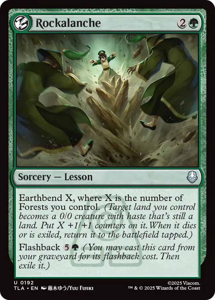Rockalanche [Avatar: The Last Airbender] | Game Grid - Logan